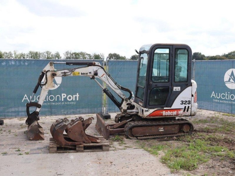 Minibagger του τύπου Bobcat 323, Gebrauchtmaschine σε Antwerpen (Φωτογραφία 1)