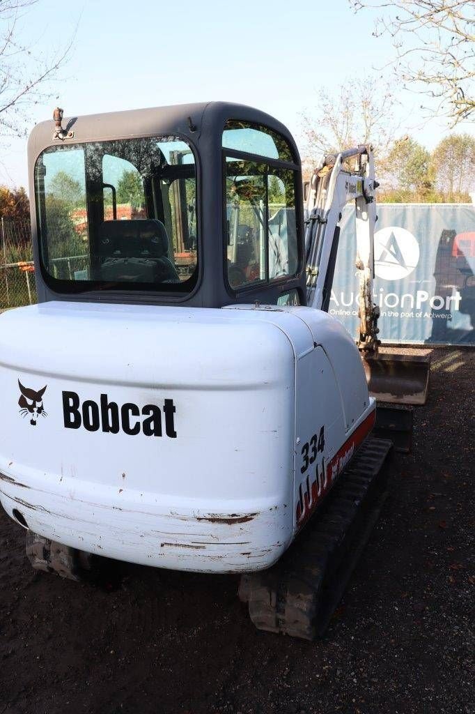 Minibagger Türe ait Bobcat 334G, Gebrauchtmaschine içinde Antwerpen (resim 5)