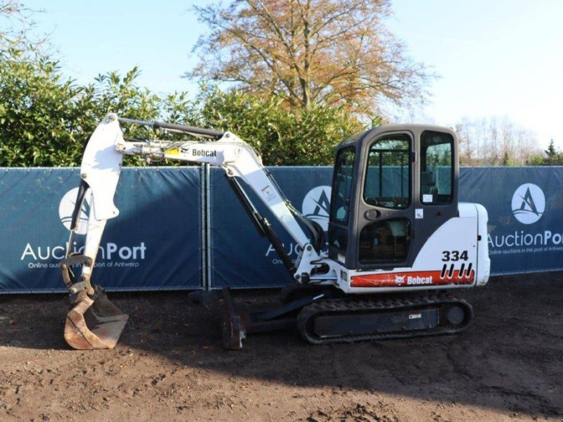 Minibagger типа Bobcat 334G, Gebrauchtmaschine в Antwerpen (Фотография 1)