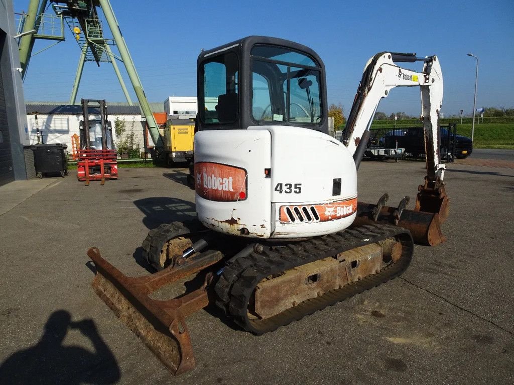 Minibagger van het type Bobcat 435 AG, Gebrauchtmaschine in Zutphen (Foto 4)