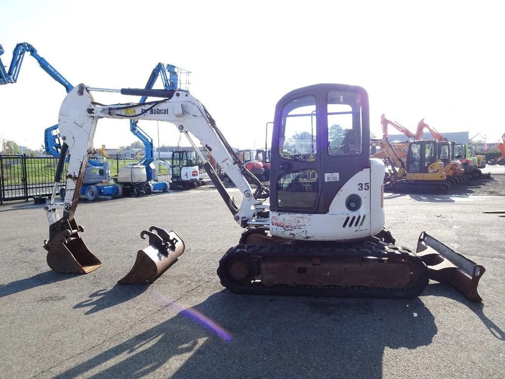 Minibagger van het type Bobcat 435 AG, Gebrauchtmaschine in Zutphen (Foto 7)