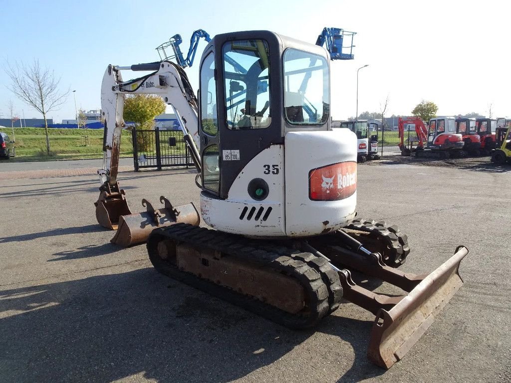 Minibagger van het type Bobcat 435 AG, Gebrauchtmaschine in Zutphen (Foto 3)