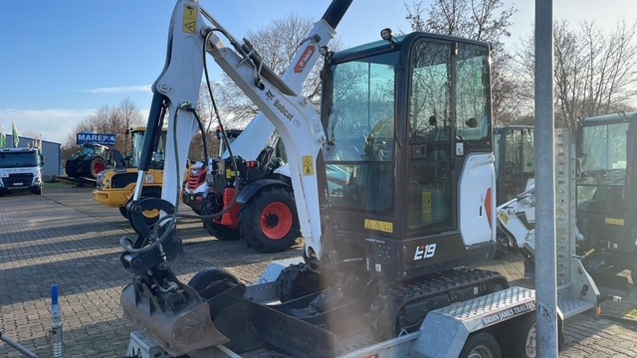 Minibagger типа Bobcat E 19 (INT. 11) MIETMASCHINE, Neumaschine в Neubukow (Фотография 8)