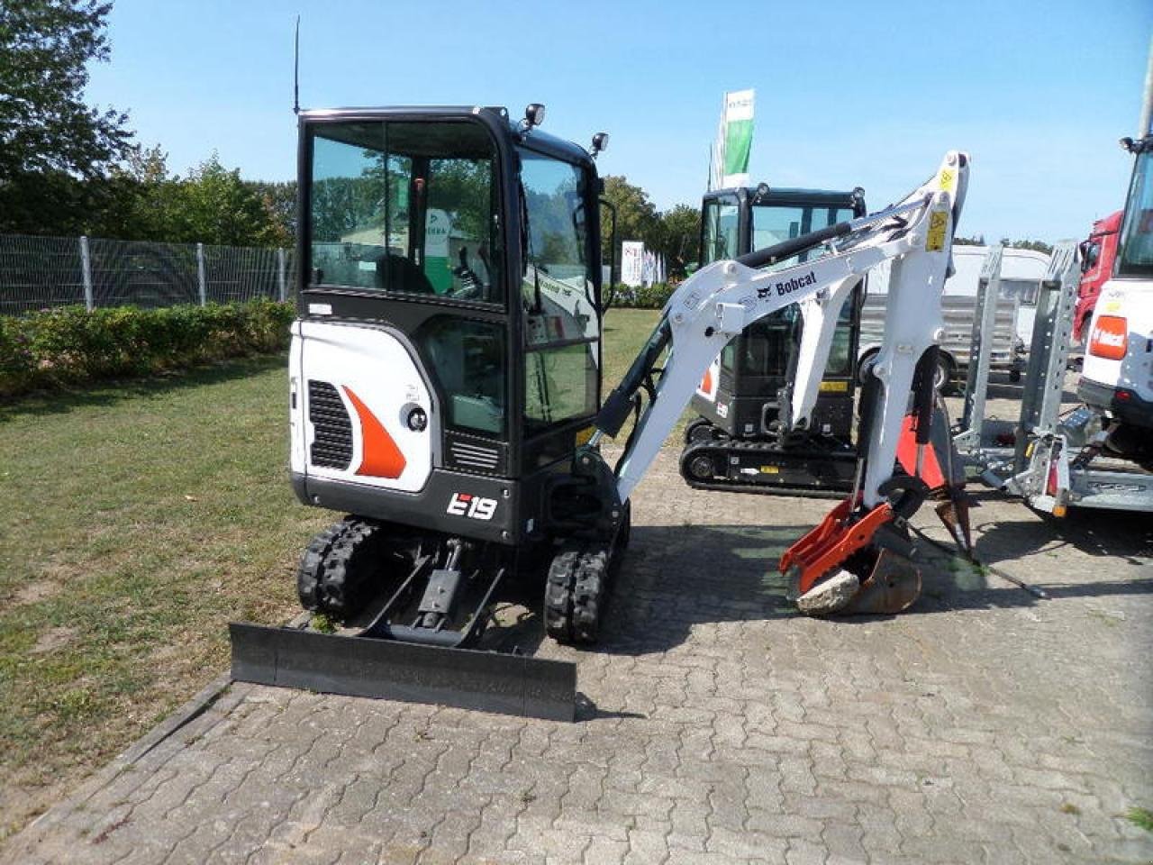 Minibagger tipa Bobcat E 19, Neumaschine u Neubukow (Slika 3)