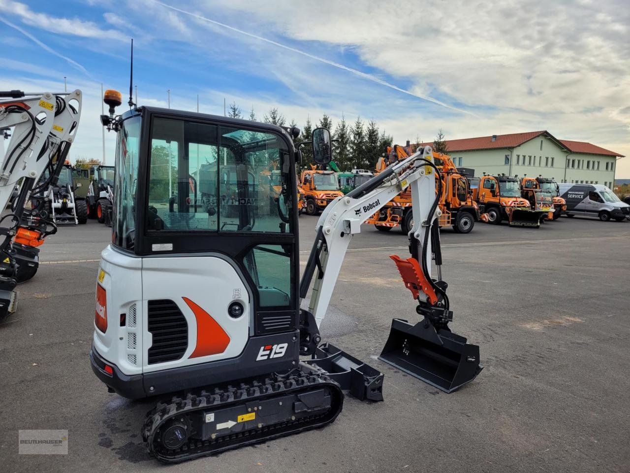 Minibagger van het type Bobcat E 19, Neumaschine in Weimar (Foto 2)