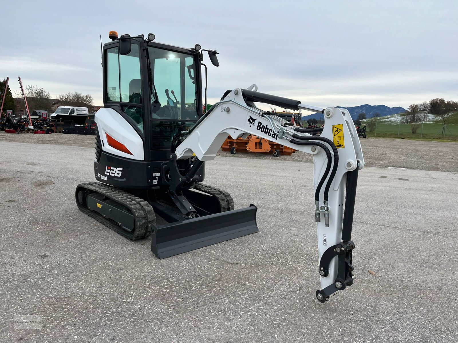 Minibagger del tipo Bobcat E 26, Neumaschine In Antdorf (Immagine 4)