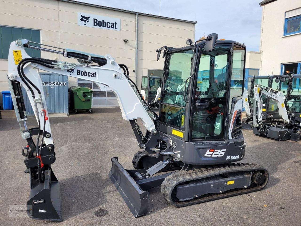 Minibagger des Typs Bobcat E 26, Neumaschine in Weimar (Bild 1)