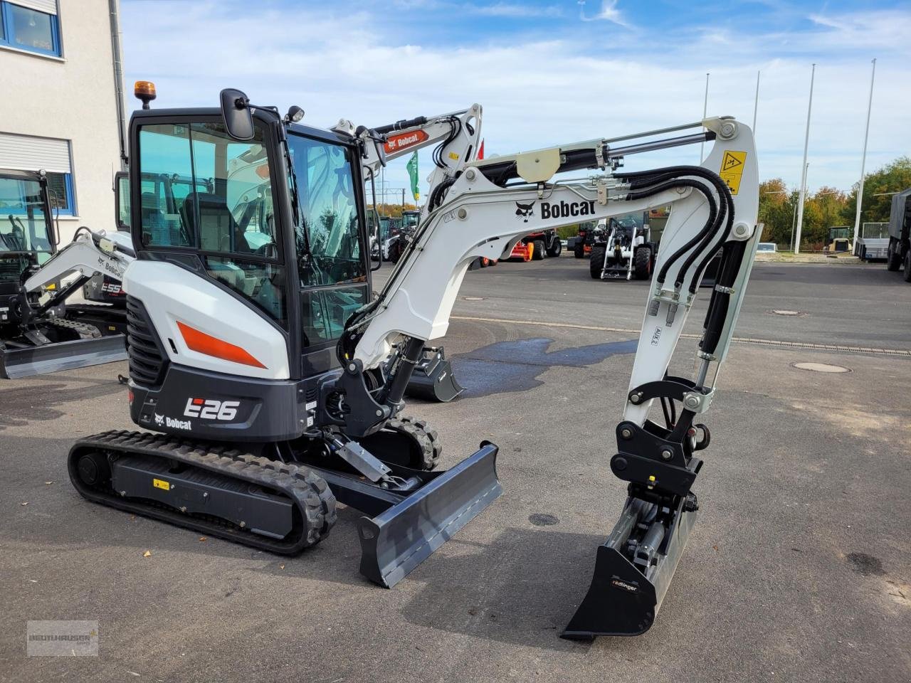 Minibagger del tipo Bobcat E 26, Neumaschine en Weimar (Imagen 2)