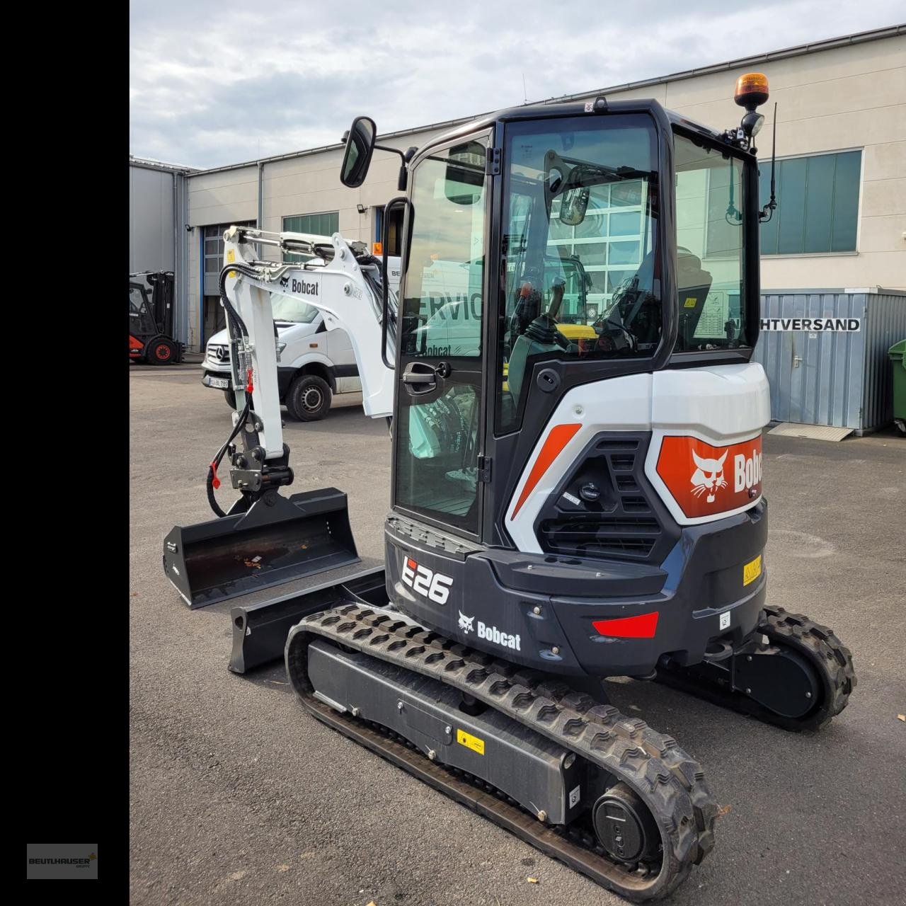 Minibagger del tipo Bobcat E 26, Neumaschine In Weimar (Immagine 4)