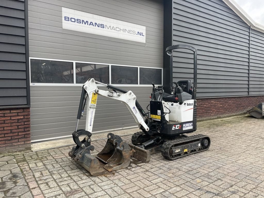 Minibagger des Typs Bobcat E10 z minigraver BJ 2022 490 uur, Gebrauchtmaschine in Neer (Bild 3)