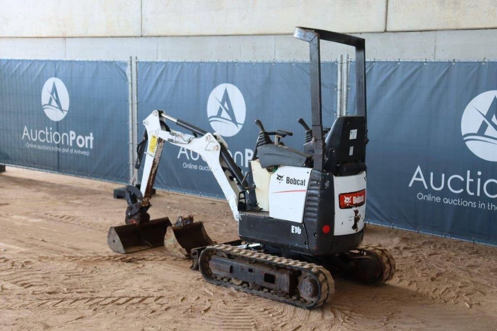 Minibagger Türe ait Bobcat E10, Gebrauchtmaschine içinde Antwerpen (resim 3)