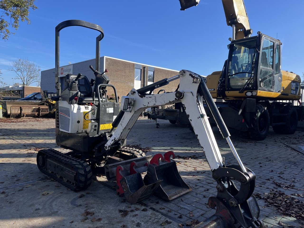 Minibagger типа Bobcat E10, Gebrauchtmaschine в Doetinchem (Фотография 3)