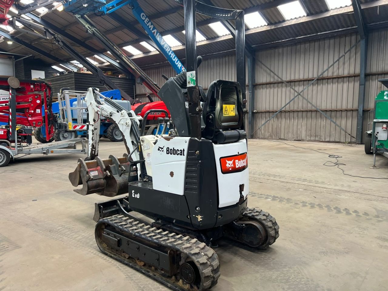 Minibagger del tipo Bobcat E10, Gebrauchtmaschine en Nijeveen (Imagen 3)