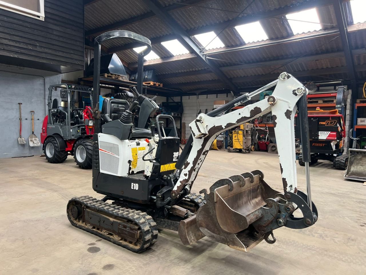 Minibagger del tipo Bobcat E10, Gebrauchtmaschine en Nijeveen (Imagen 1)