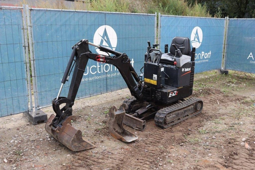 Minibagger des Typs Bobcat E10Z, Gebrauchtmaschine in Antwerpen (Bild 9)