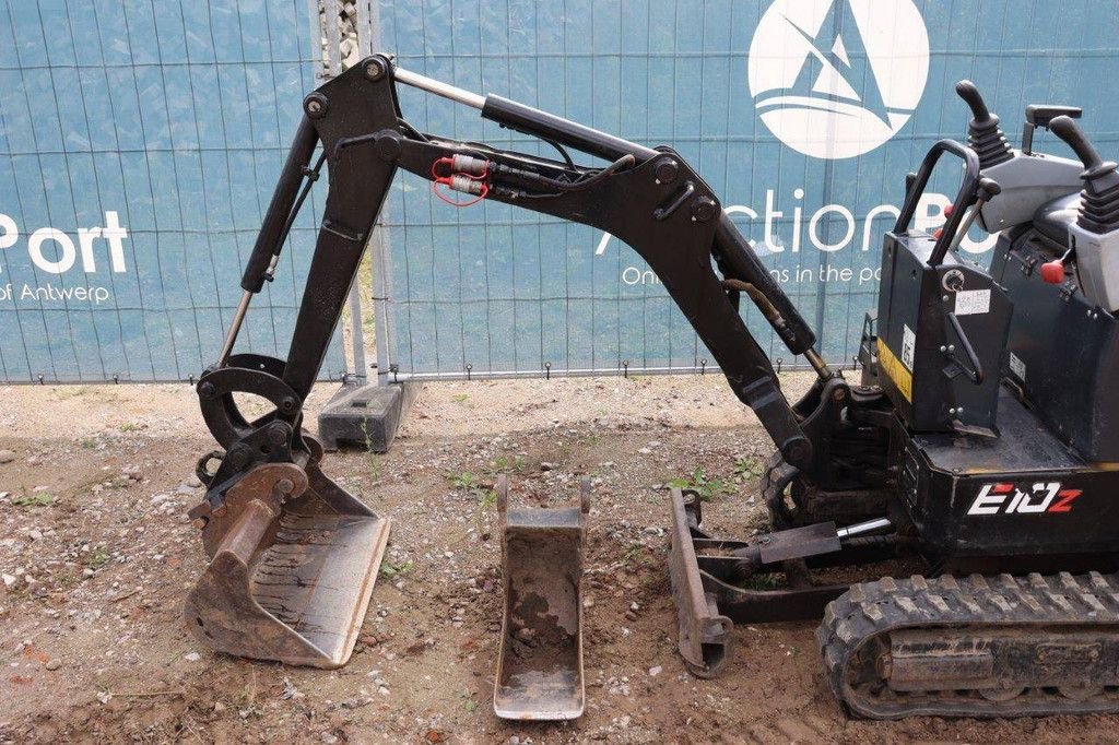 Minibagger Türe ait Bobcat E10Z, Gebrauchtmaschine içinde Antwerpen (resim 10)