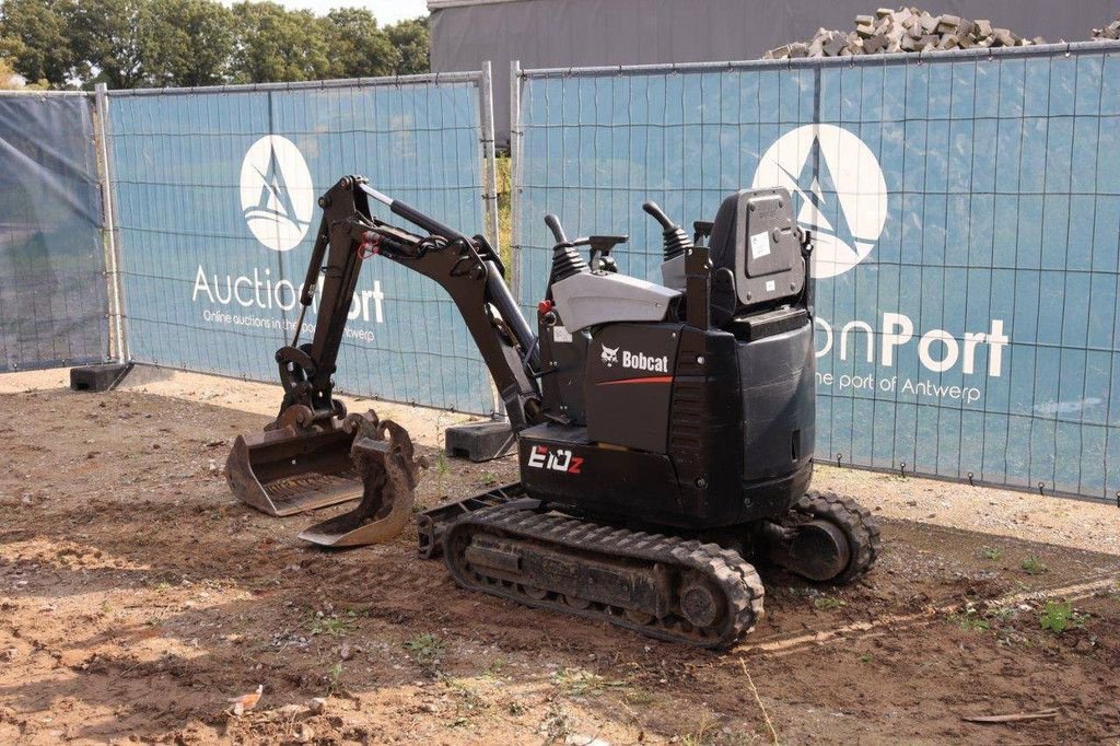 Minibagger des Typs Bobcat E10Z, Gebrauchtmaschine in Antwerpen (Bild 3)