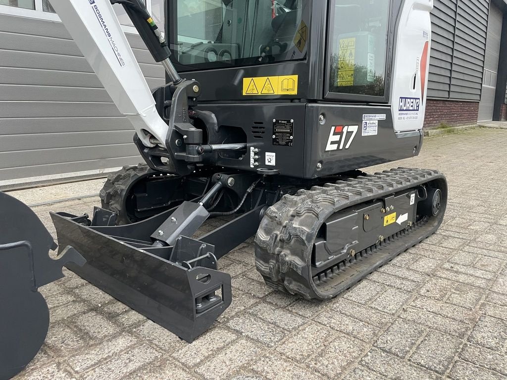 Minibagger del tipo Bobcat E17 minigraver 1.7 T vanaf &euro;63 per dag, Gebrauchtmaschine In Neer (Immagine 5)