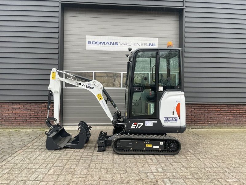 Minibagger van het type Bobcat E17 minigraver 1.7 T vanaf &euro;63 per dag, Gebrauchtmaschine in Neer (Foto 1)