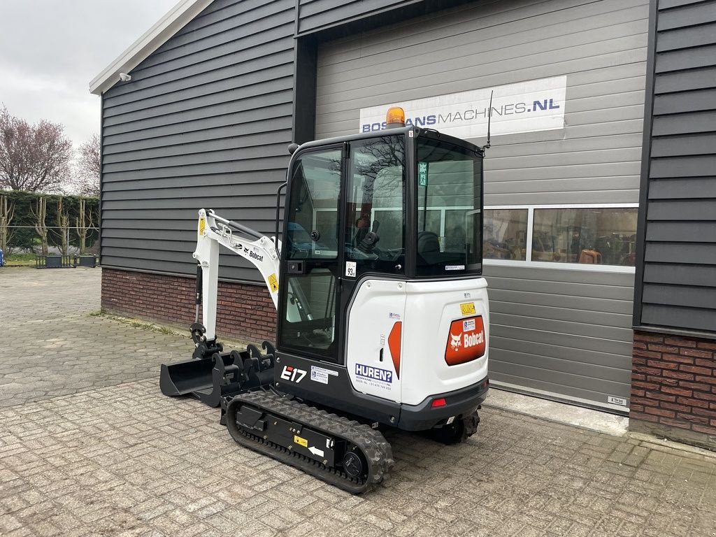 Minibagger del tipo Bobcat E17 minigraver 1.7 T vanaf &euro;63 per dag, Gebrauchtmaschine In Neer (Immagine 4)