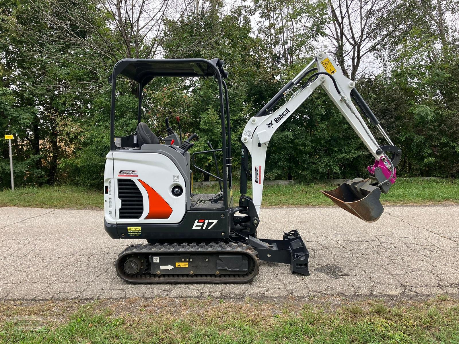 Minibagger del tipo Bobcat E17, Gebrauchtmaschine In Deutsch - Goritz (Immagine 2)