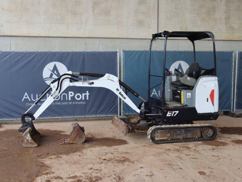 Minibagger Türe ait Bobcat E17, Gebrauchtmaschine içinde Antwerpen (resim 1)