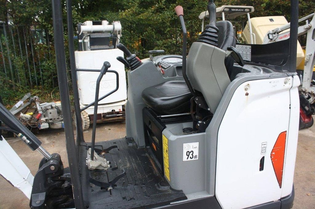 Minibagger typu Bobcat E17, Gebrauchtmaschine w Antwerpen (Zdjęcie 8)