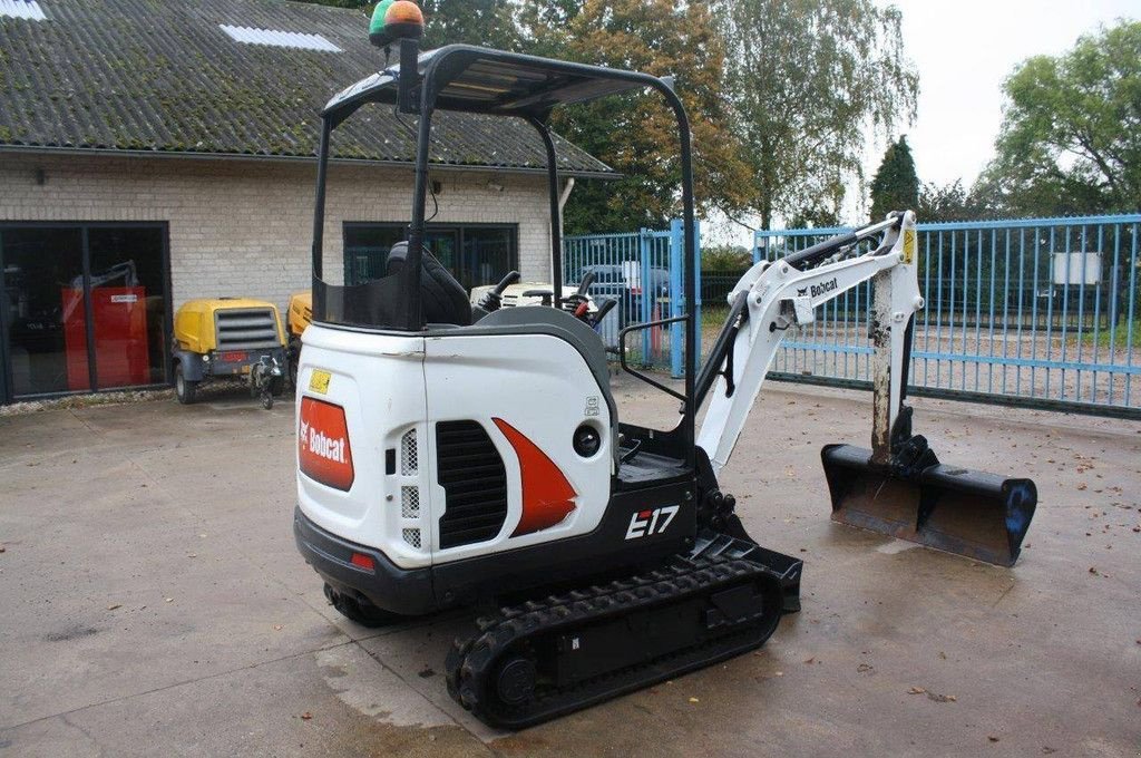 Minibagger des Typs Bobcat E17, Gebrauchtmaschine in Antwerpen (Bild 11)