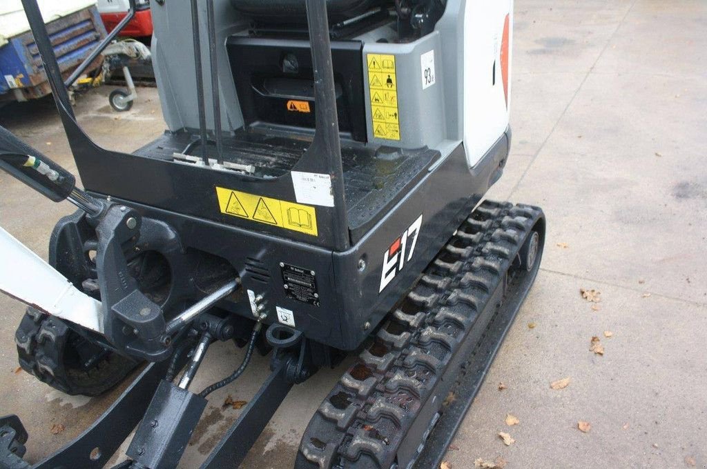 Minibagger del tipo Bobcat E17, Gebrauchtmaschine en Antwerpen (Imagen 5)