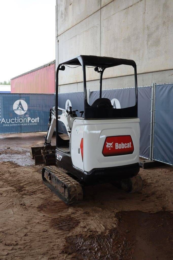 Minibagger Türe ait Bobcat E17, Gebrauchtmaschine içinde Antwerpen (resim 4)