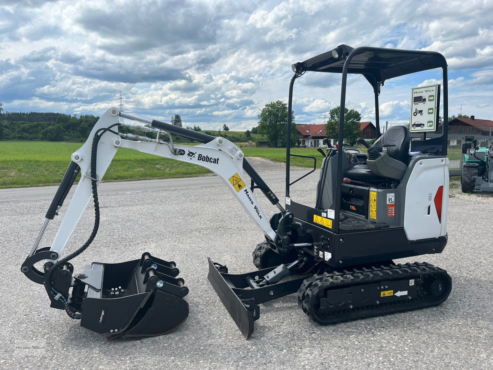 Minibagger Türe ait Bobcat E17, Gebrauchtmaschine içinde Antdorf (resim 1)