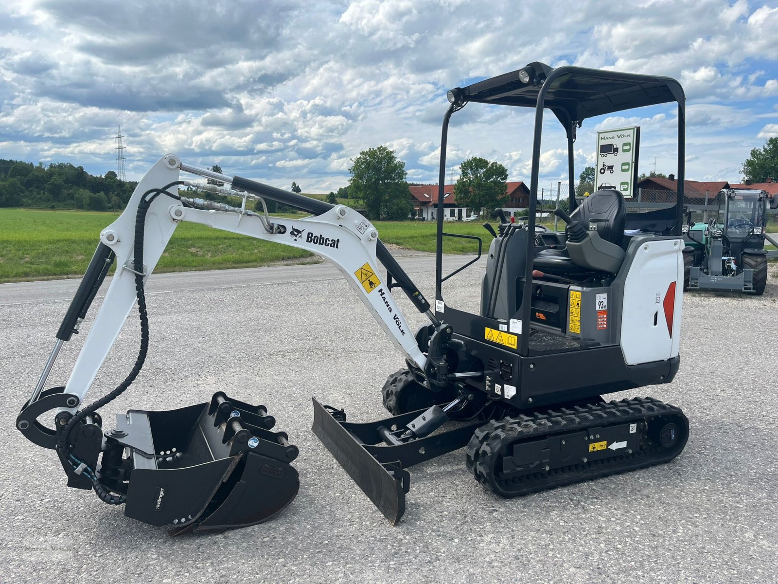 Minibagger типа Bobcat E17, Gebrauchtmaschine в Antdorf (Фотография 5)