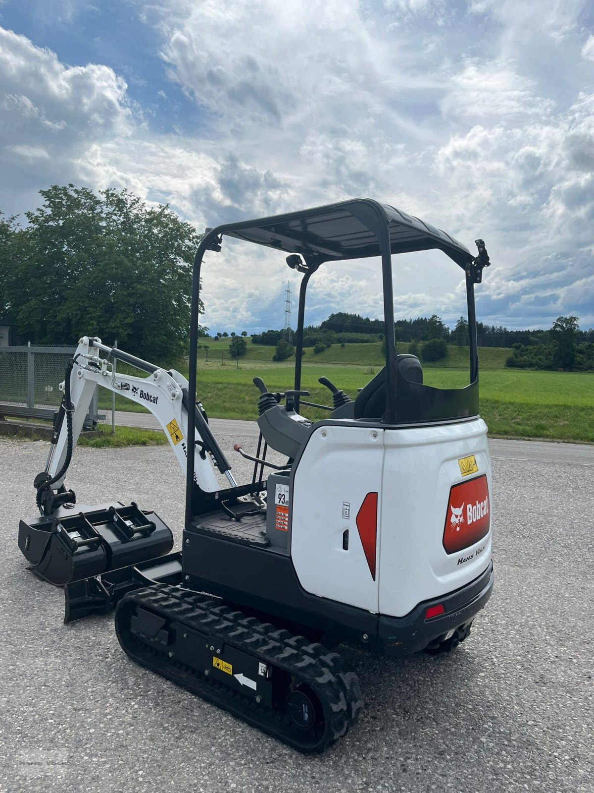 Minibagger Türe ait Bobcat E17, Gebrauchtmaschine içinde Antdorf (resim 7)