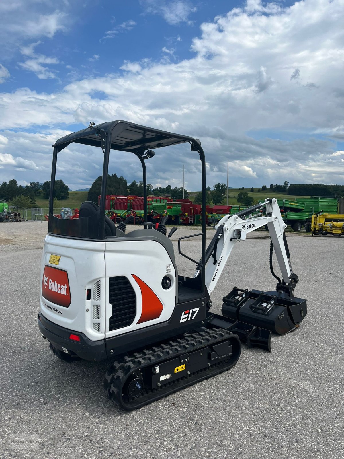 Minibagger типа Bobcat E17, Gebrauchtmaschine в Antdorf (Фотография 8)