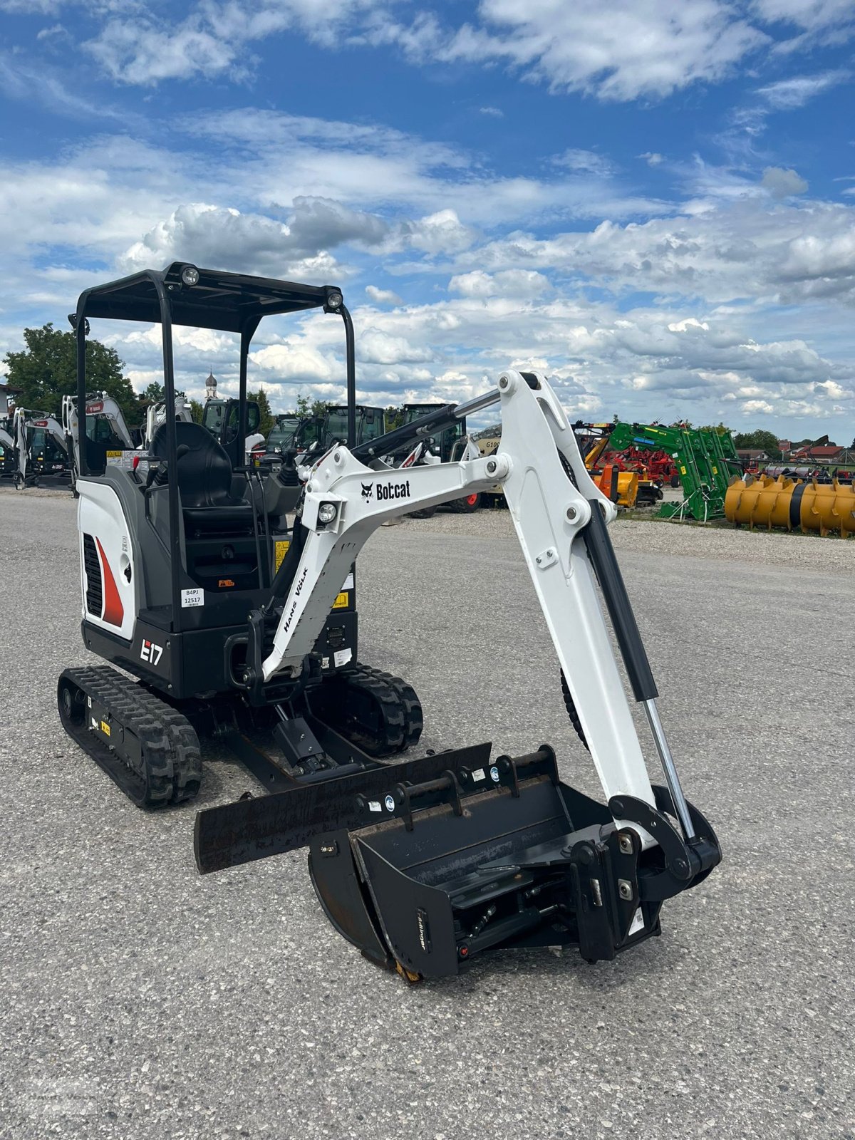 Minibagger tipa Bobcat E17, Gebrauchtmaschine u Antdorf (Slika 9)