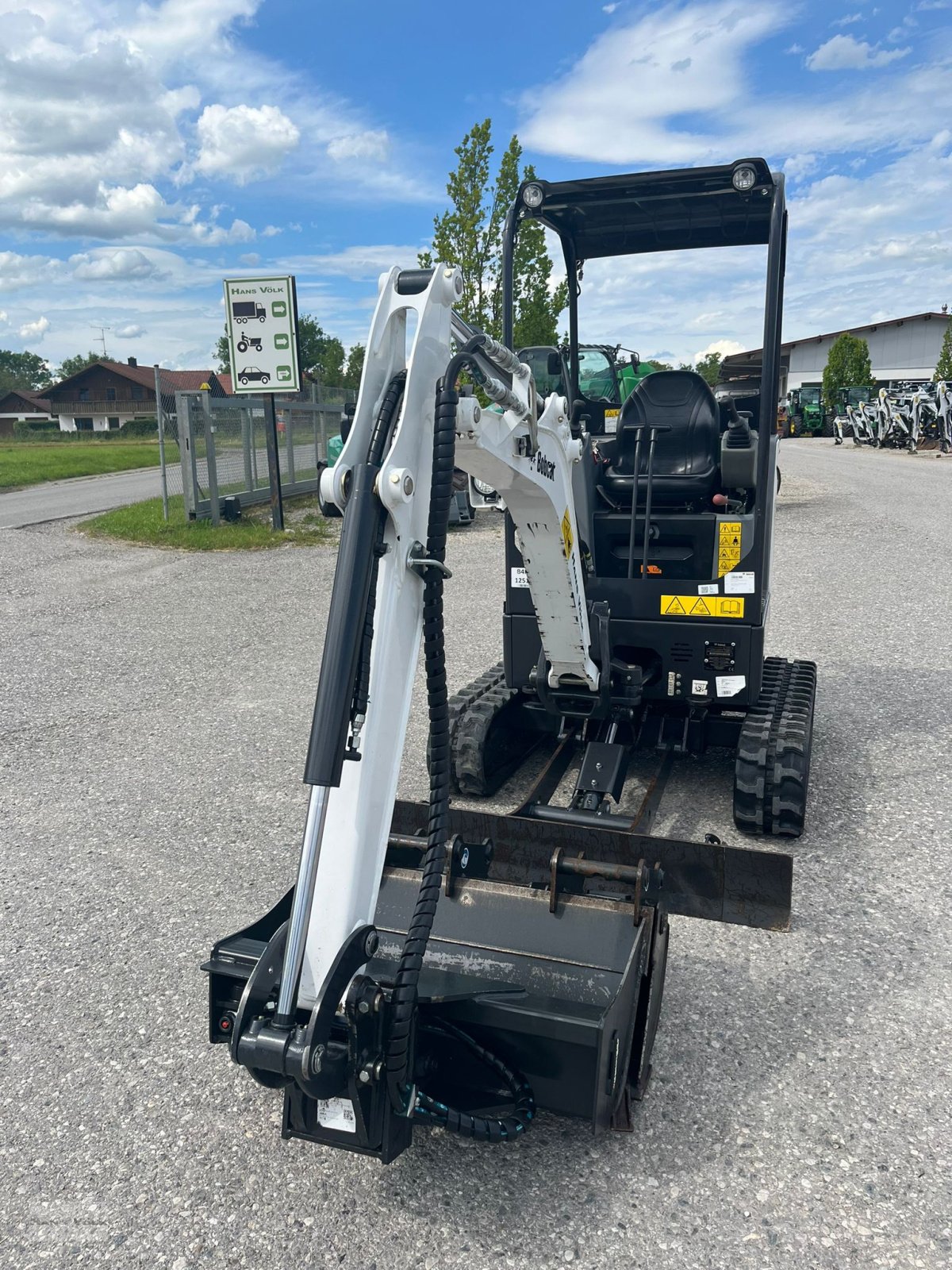 Minibagger tipa Bobcat E17, Gebrauchtmaschine u Antdorf (Slika 10)