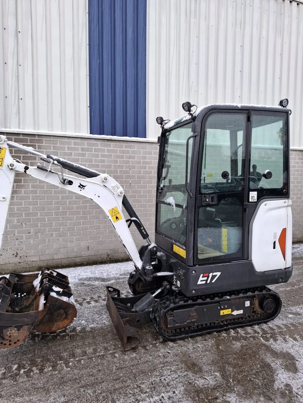 Minibagger des Typs Bobcat E17, Gebrauchtmaschine in Winterswijk (Bild 5)