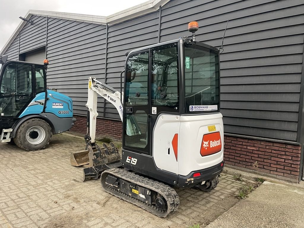 Minibagger του τύπου Bobcat E19 minigraver BJ 2023 275 uur, Gebrauchtmaschine σε Neer (Φωτογραφία 9)