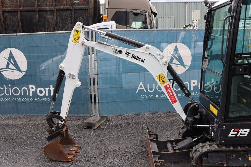 Minibagger del tipo Bobcat E19, Gebrauchtmaschine en Antwerpen (Imagen 10)