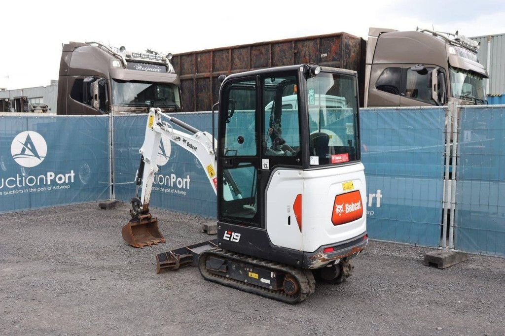 Minibagger tip Bobcat E19, Gebrauchtmaschine in Antwerpen (Poză 3)