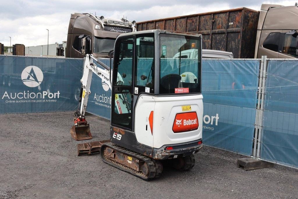 Minibagger typu Bobcat E19, Gebrauchtmaschine v Antwerpen (Obrázek 3)