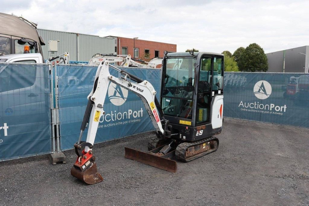 Minibagger des Typs Bobcat E19, Gebrauchtmaschine in Antwerpen (Bild 9)