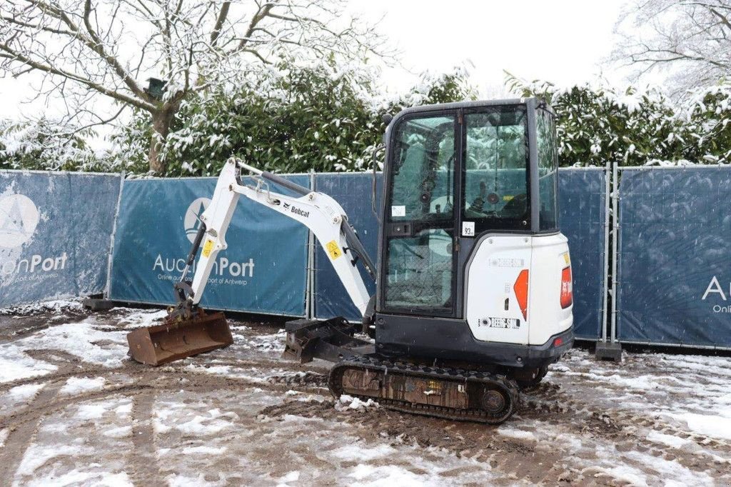 Minibagger des Typs Bobcat E19, Gebrauchtmaschine in Antwerpen (Bild 3)