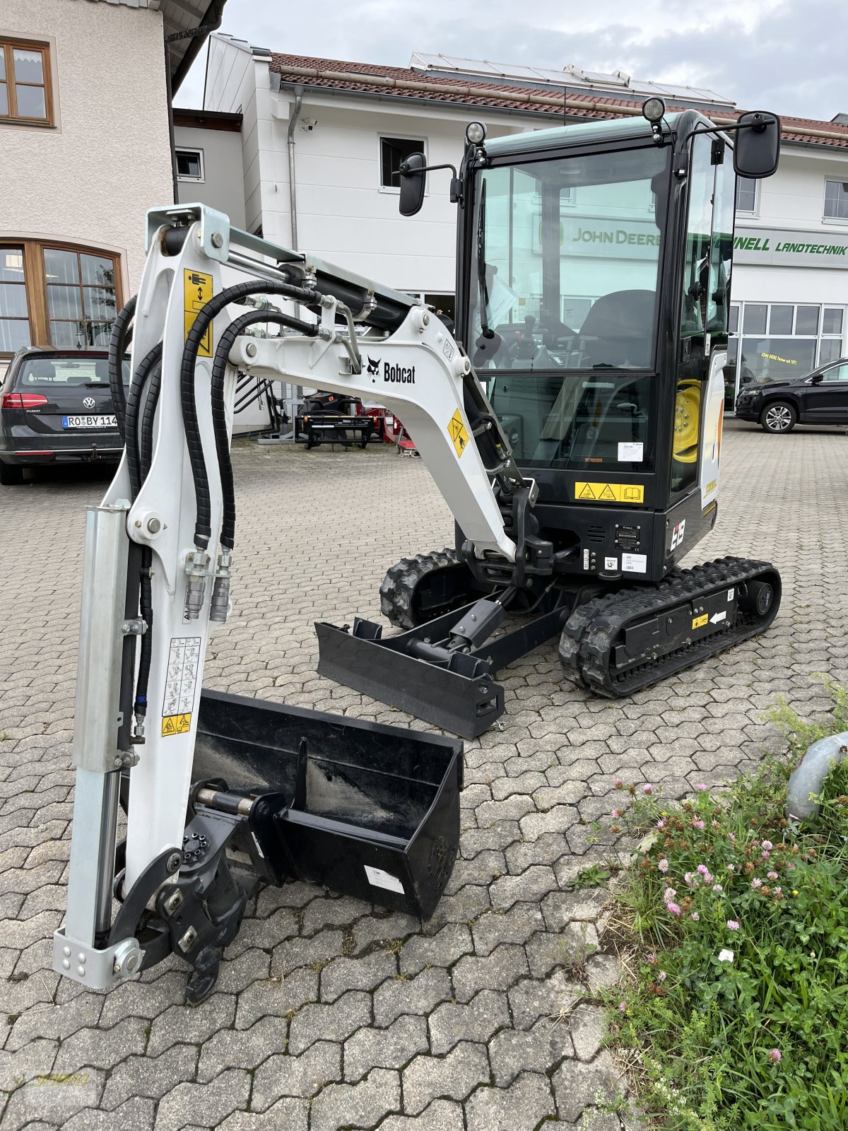 Minibagger Türe ait Bobcat E19, Neumaschine içinde Söchtenau (resim 3)