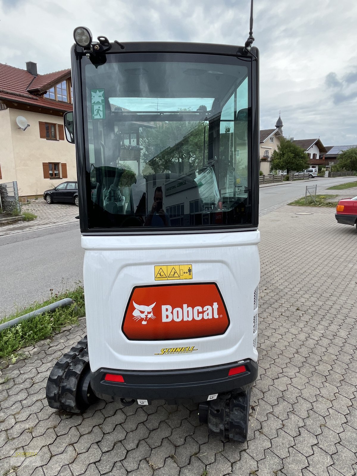 Minibagger Türe ait Bobcat E19, Neumaschine içinde Söchtenau (resim 4)