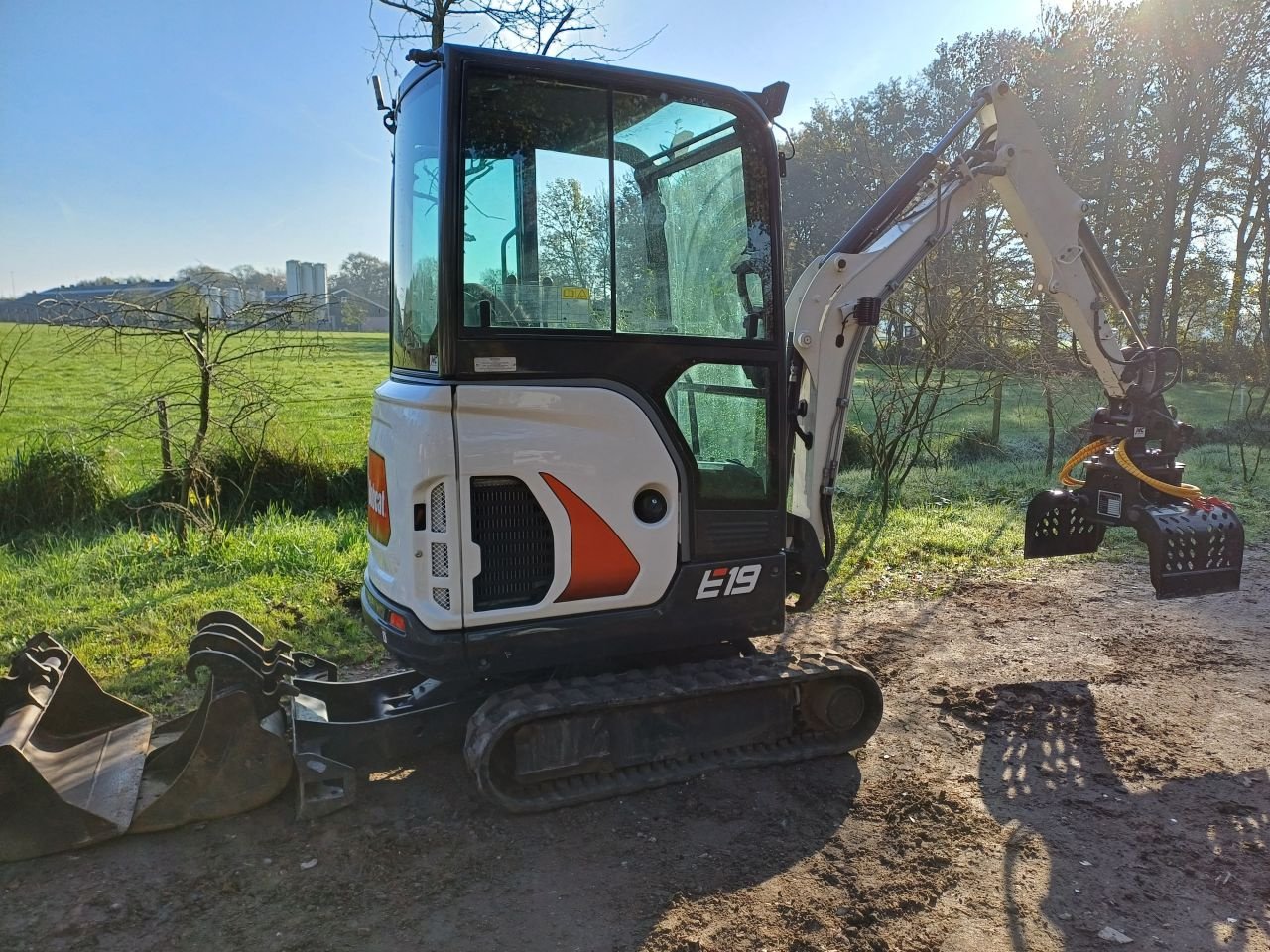 Minibagger типа Bobcat E19, Gebrauchtmaschine в Terschuur (Фотография 3)