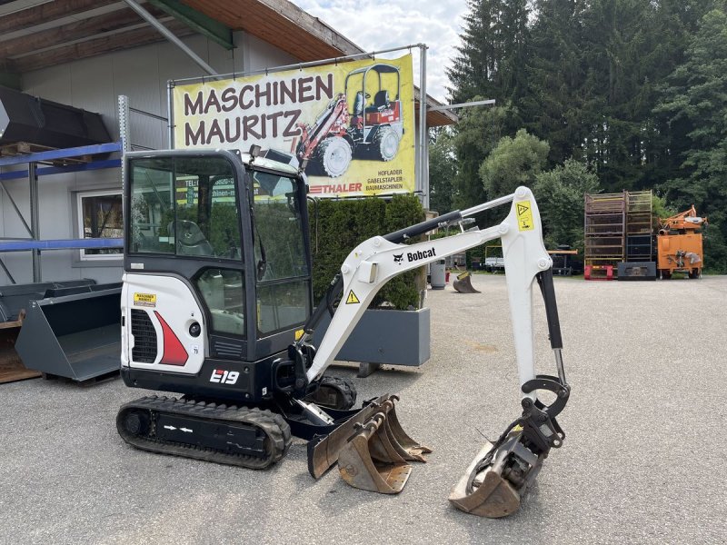 Minibagger tip Bobcat E19, Gebrauchtmaschine in Bad Leonfelden