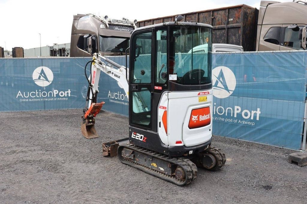 Minibagger des Typs Bobcat E20Z, Gebrauchtmaschine in Antwerpen (Bild 3)