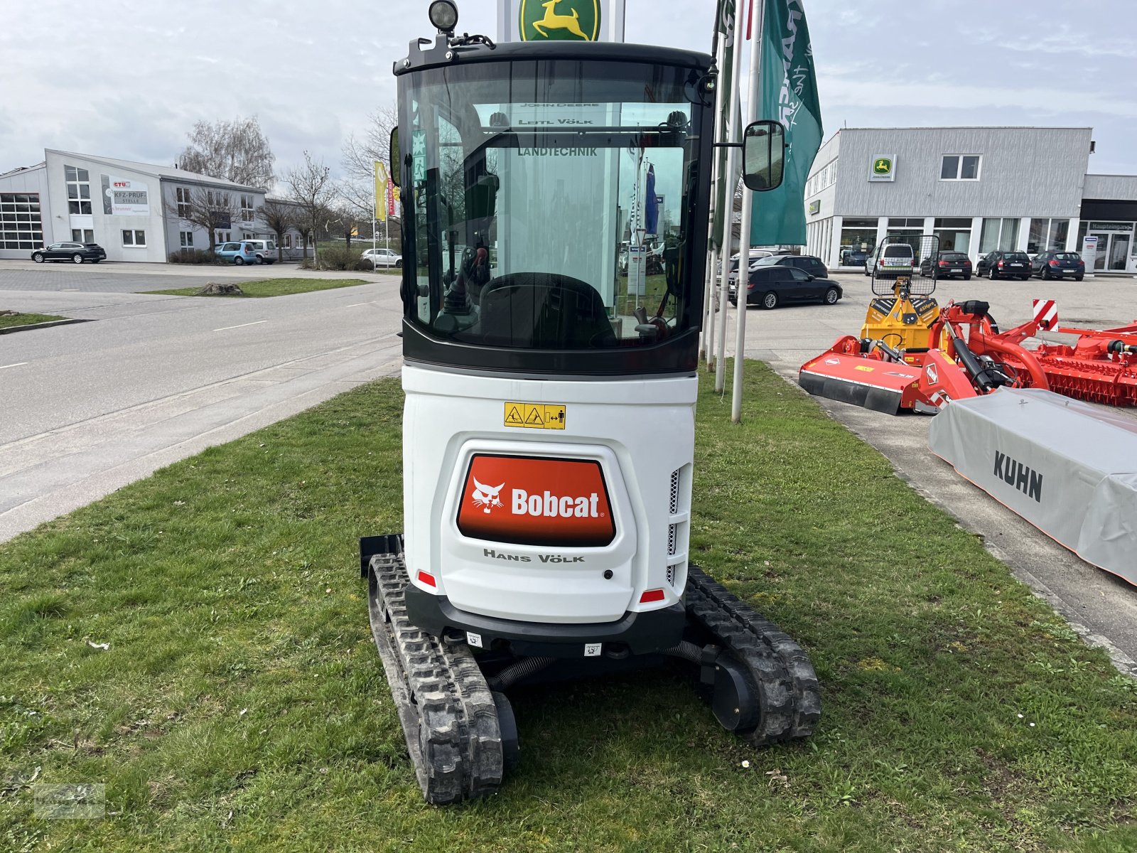 Minibagger Türe ait Bobcat E20z, Neumaschine içinde Eggenfelden (resim 3)