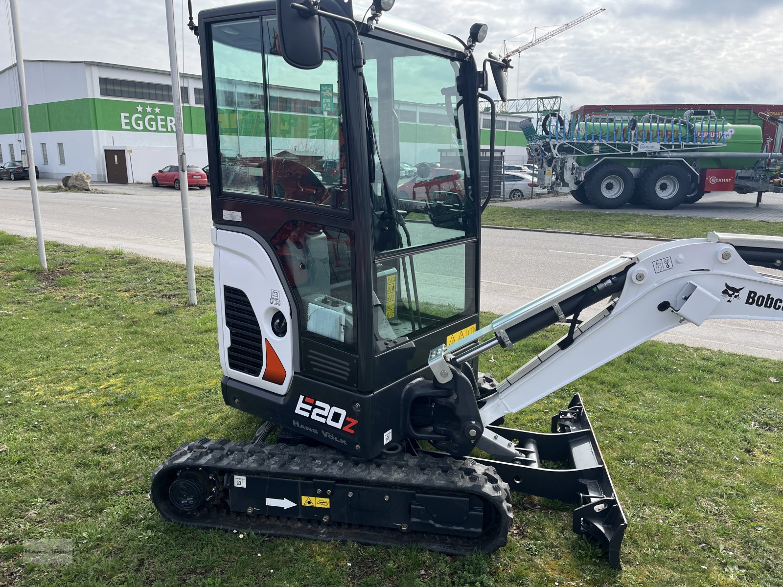 Minibagger Türe ait Bobcat E20z, Neumaschine içinde Eggenfelden (resim 5)